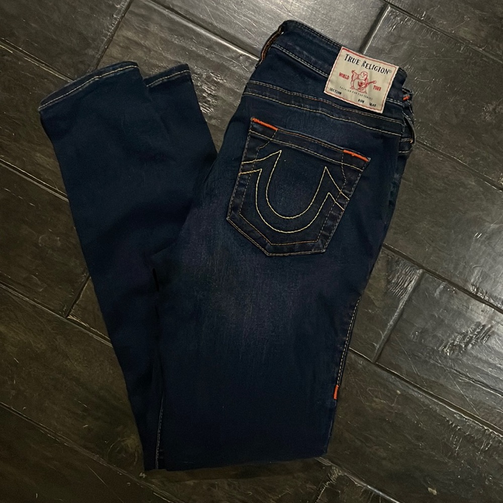 True Religion Jenny Kirby mid rise skinny - Picture 1 of 6